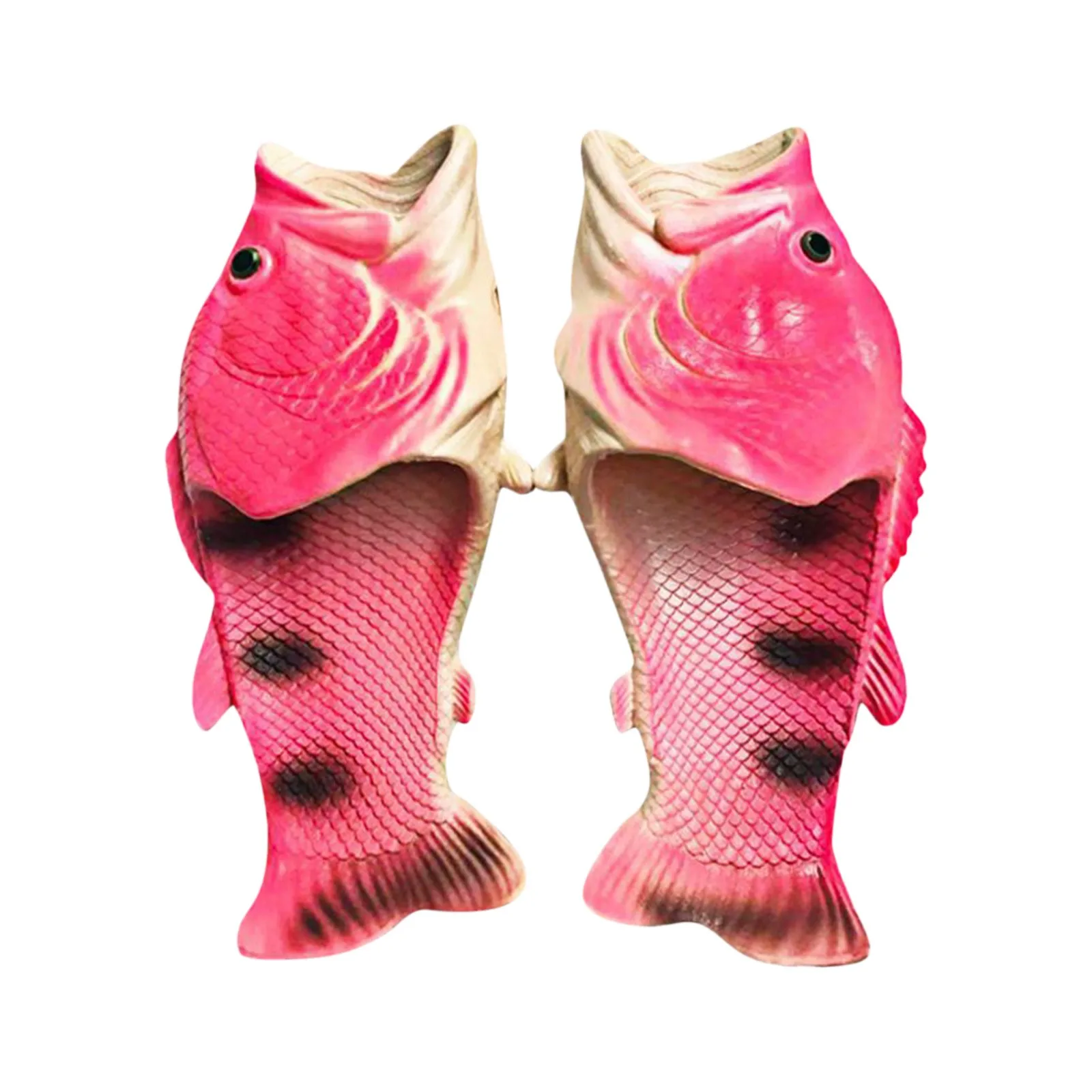 2025 Funny Slippers For Women Couple Shoes Family Shoes Parent-Child Sandals Large Size 32-46 Summer Beach Shoes Fish Slippers thumbnail 2