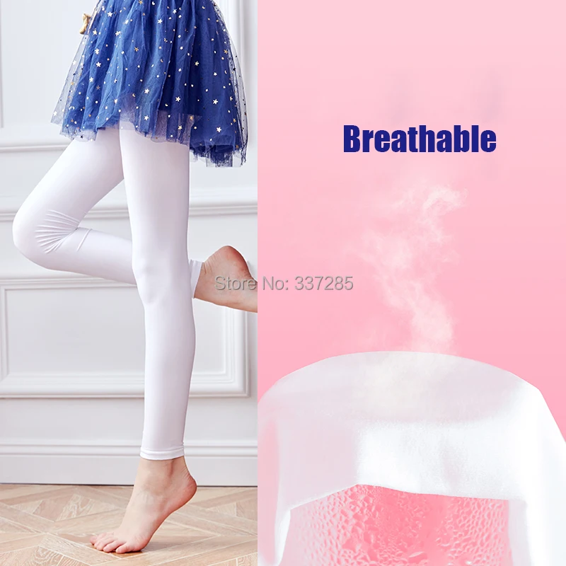 Boys Girls nine-point Ballet dance leggings Baby calf-length pants ankle-length Breathable child trousers Princess Kids Tights thumbnail 4