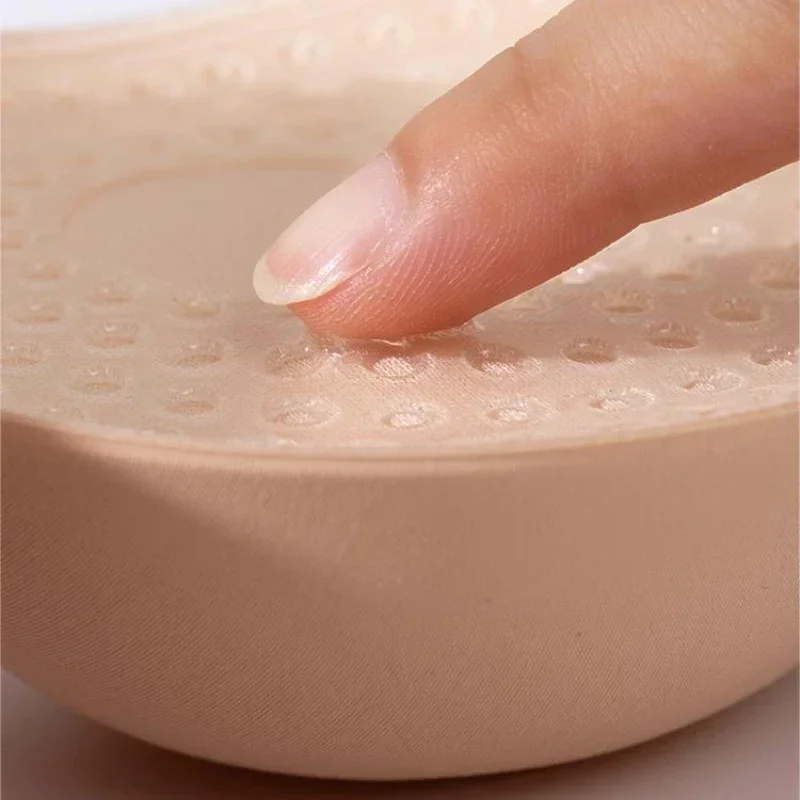 Thicken 5cm Sexy Women Breathable Adhesive Bra Silicone Nipple Tape Front Push Up Bra Reusable Invisible Strapless Chest Sticker thumbnail 4