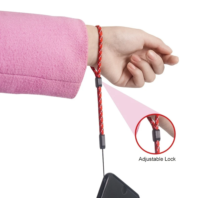 2Pcs Adjustable Mobile Phone Lanyards Hand Strap Lanyards For Keys ID Card Phones thumbnail 5