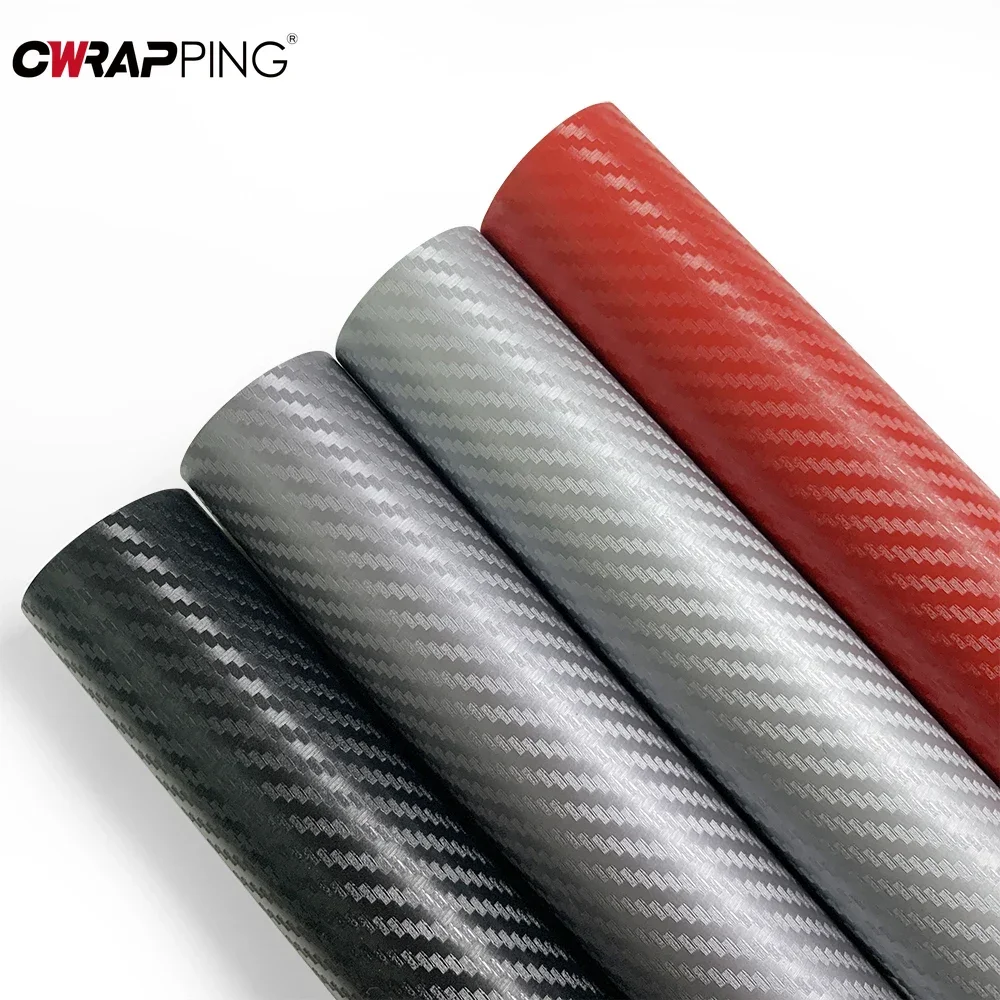 3D127cm Carbon Fiber Vinyl Wrap Car Stickers Motorcycle Protection Auto Styling Stickers Exterior Decor Film for Cars Supplies thumbnail 2