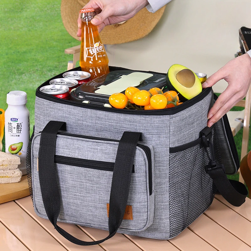Multifunctional Layers Portable Lunch Food Durable Camping Oxford Backpacks Icebox Large Capacity Picnic BBQ Outdoor Travel Bags