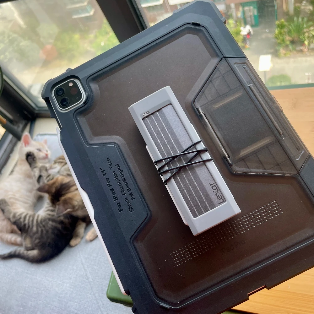 3D Printing DAC Pocket Magnetic Tail Storage Clip For Magsafe Patch Accessories Support Power Bank thumbnail 5