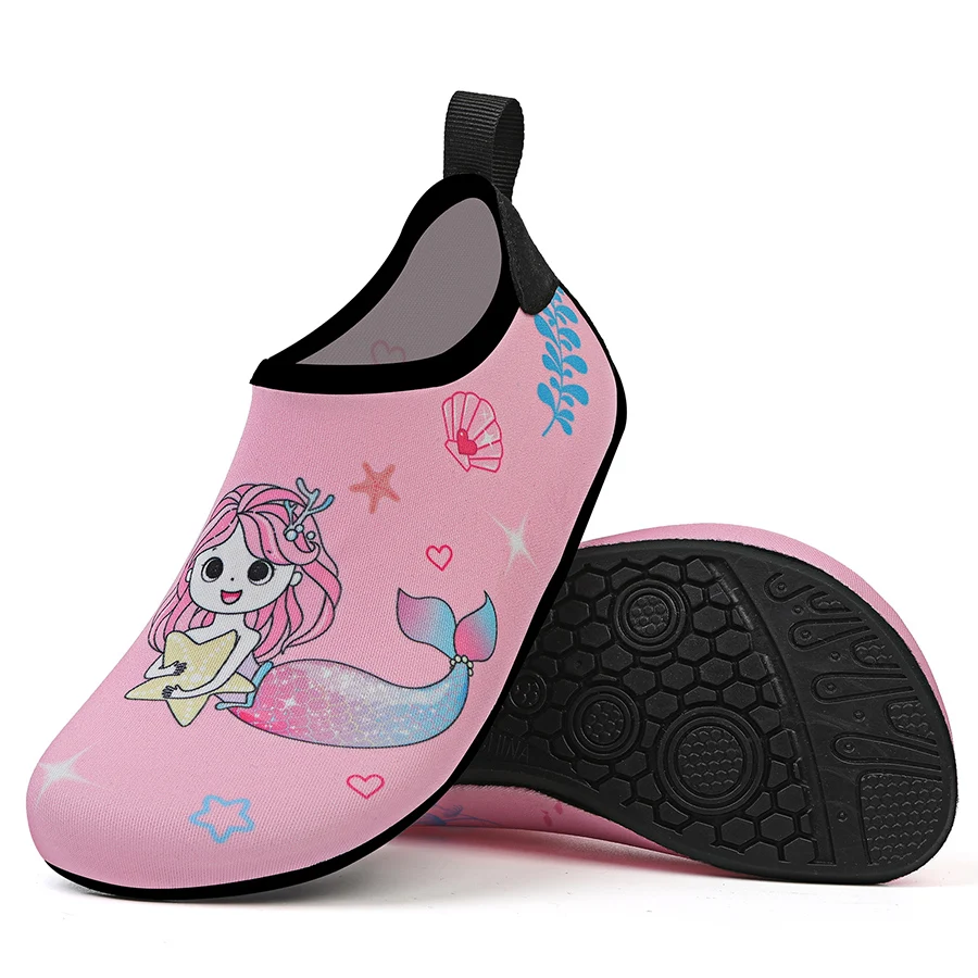 Children Beach Shoes Baby Soft Floor Indoor Slipper Snorkeling Swim Socks Boys And Girls Anti-Slip Home Barefoot Kids Slippers thumbnail 4