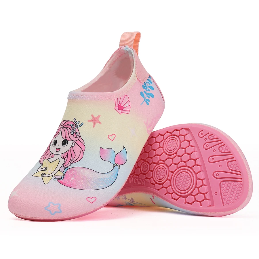Children Beach Shoes Baby Soft Floor Indoor Slipper Snorkeling Swim Socks Boys And Girls Anti-Slip Home Barefoot Kids Slippers thumbnail 3