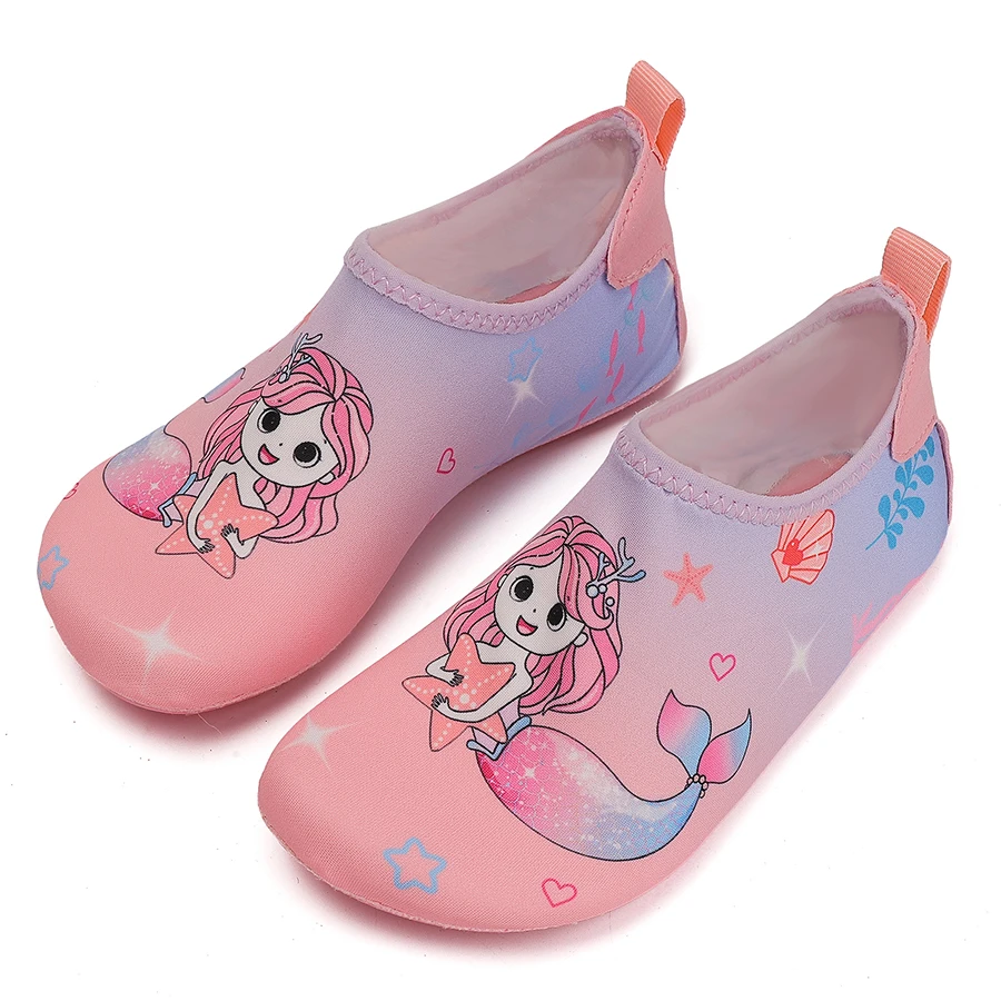 Children Beach Shoes Baby Soft Floor Indoor Slipper Snorkeling Swim Socks Boys And Girls Anti-Slip Home Barefoot Kids Slippers thumbnail 2