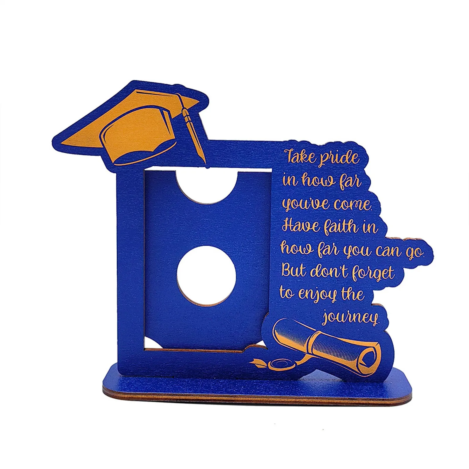 Graduation Season Theme Picture Frame Graduation Ceremony Wooden Photo Frame Holiday Decoration Ornaments Graduation Gifts thumbnail 5