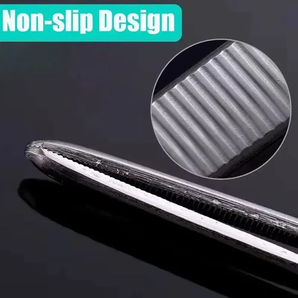 1Pcs Durable 48cm Aquarium Tweezer Long Tong Stainless Steel Fish Tank Cleaning Tool Water Grass Clip Pet Shrimp Reef Coral thumbnail 4