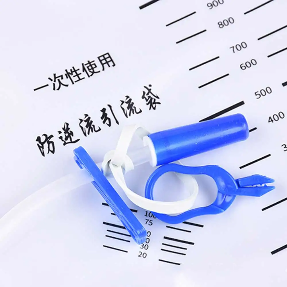 10Pcs 750Ml/1500Ml Elder Male Drainage Catheter Bag Urine Collection Urination Bag Catheter Incontinence Drainage Storage Bag thumbnail 6