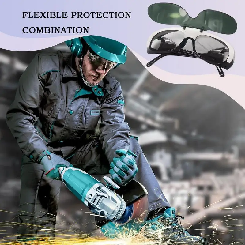 Automatic Dimming Welding Glasses Argon Arc Welding Solar Goggles Special Anti-glare Glasses tools For Welders Grinding Cutting thumbnail 4