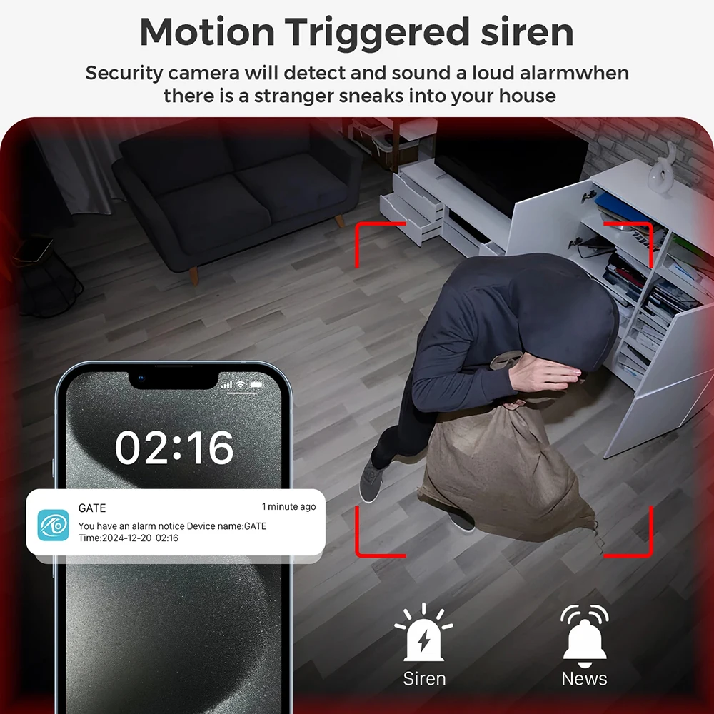 1080P HD Mini Camera DIY Module WiFi Camera Video Recorder Motion Detection Home Security Surveillance Camcorder Remote View thumbnail 3