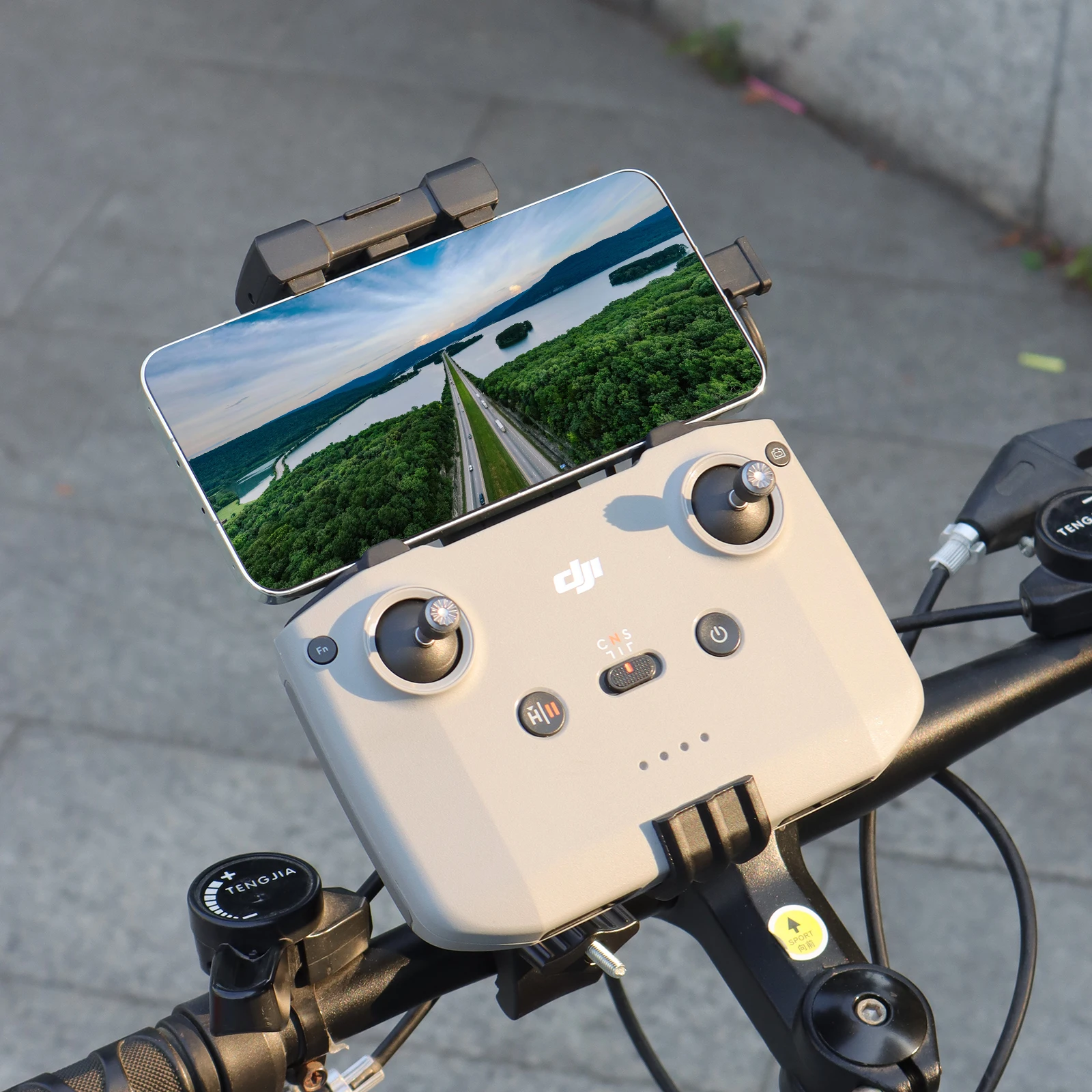 Remote Control Bicycle Support Holder Kit for DJI RC-N3/N2/N1 Mini 2 3 4 Pro/Air 2 2S 3 3S/Mavic 3 3Pro/Flip/Neo Drone Accessory thumbnail 5