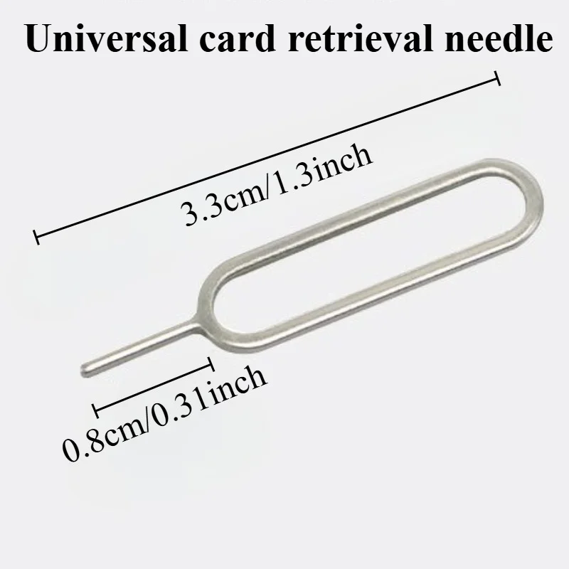 100PCS Universal SIM Card Cleaning NeedleTray Eject Pin Ejector Removal Tool thumbnail 6