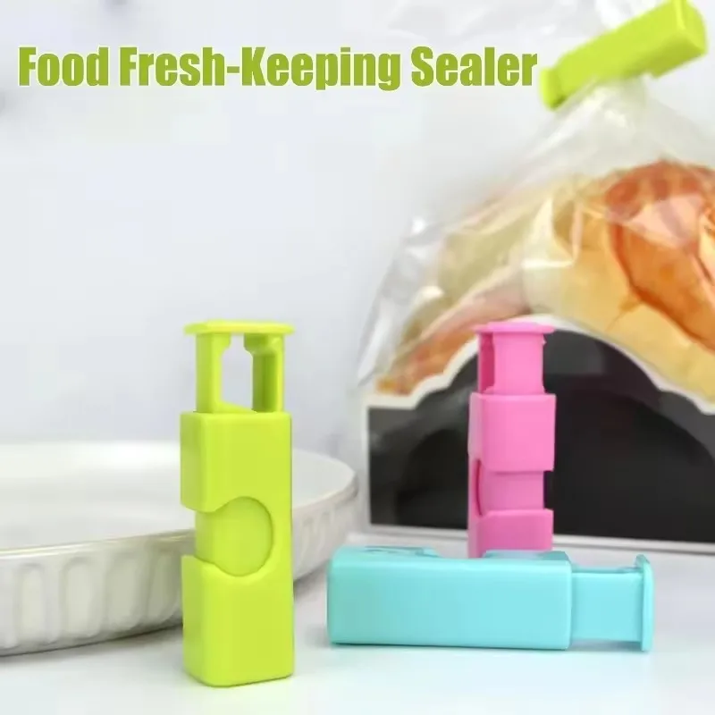 Food Sealing Clips Reusable Bread Storage Bag Clips for Snack Wrap Bags Spring Clamp Home Kitchen Gadgets Sealing Clamps thumbnail 4