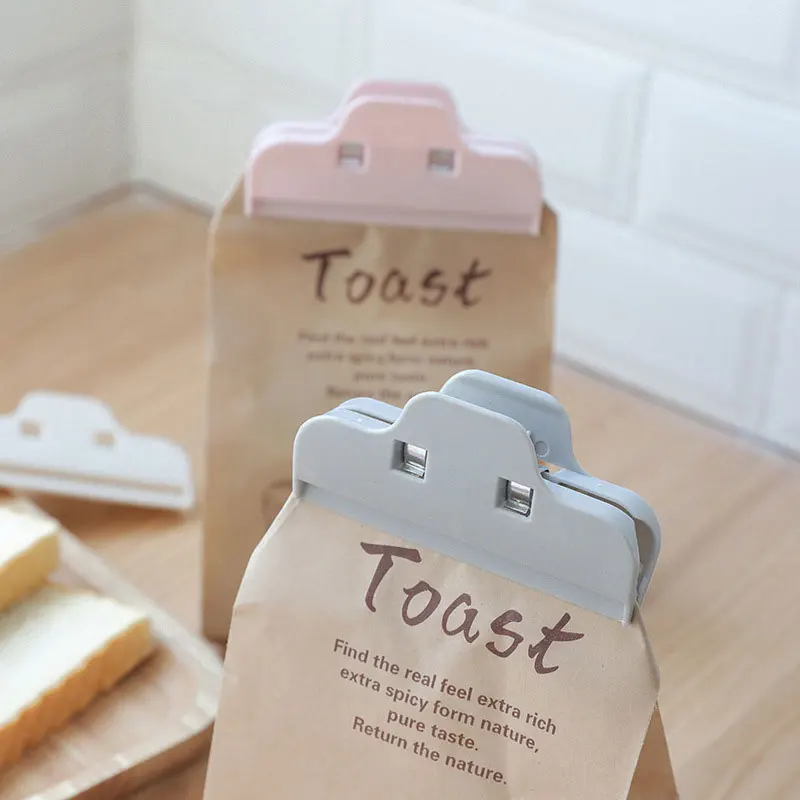 6 Pcs Large Chip Clips, Reusable Snack Bag Sealing Clip, Food Storage Bag Sealer，Food Packaging Kitchen Clamp thumbnail 6