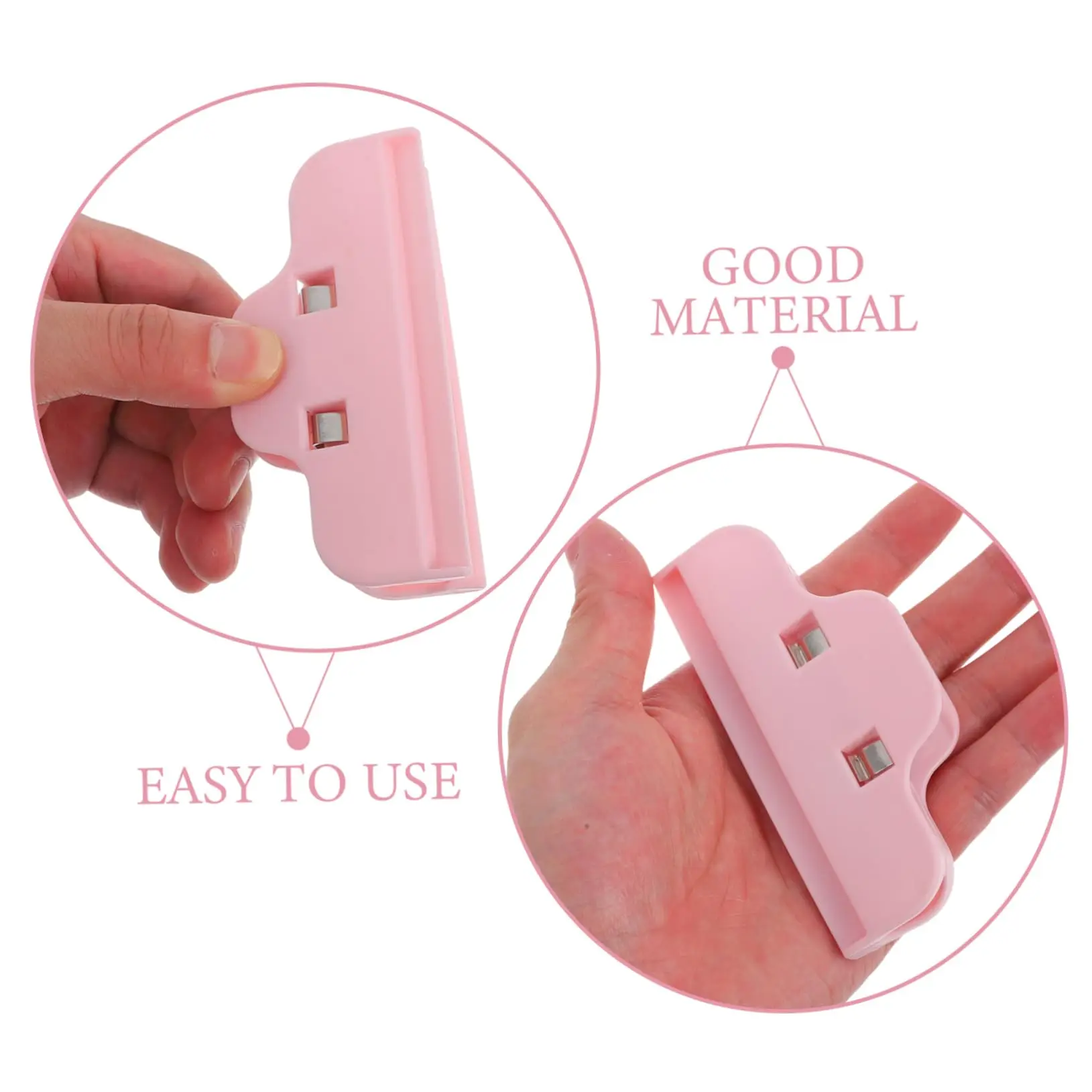 6 Pcs Large Chip Clips, Reusable Snack Bag Sealing Clip, Food Storage Bag Sealer，Food Packaging Kitchen Clamp thumbnail 3