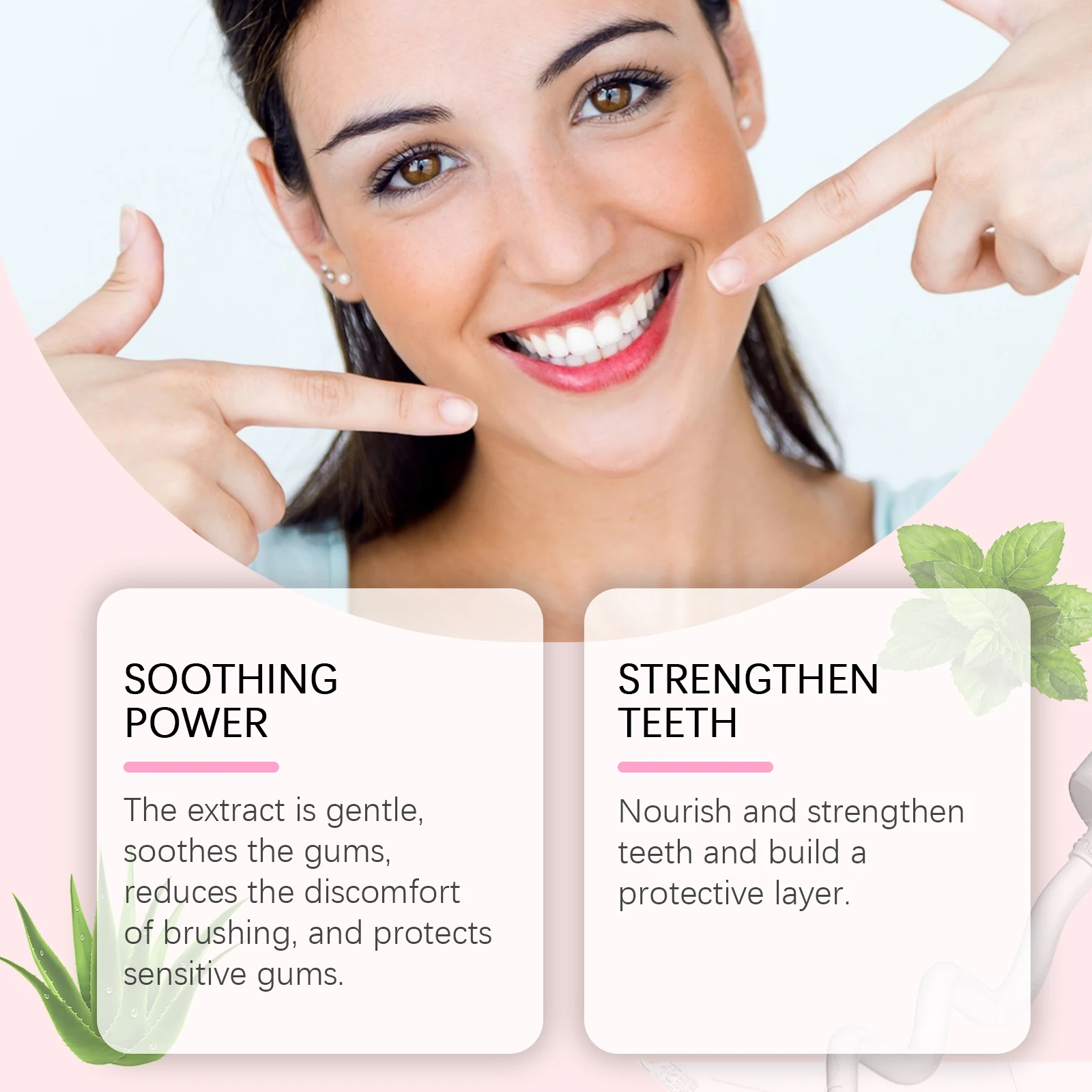 Niacinamide Whitening Toothpaste Dental Stains Removing Prevent Bad Breath Oral Cleaning Refreshing Reduces Plaque Toothpaste thumbnail 4