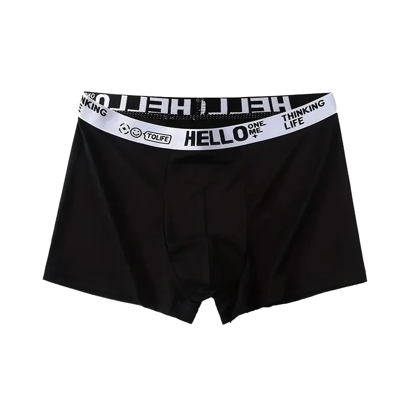 10PCS Men's Underwear, Breathable Comfy Quick Drying Stretchy Boxer Trunks, Sexy Underpants, Men's Trendy Boxer Panties thumbnail 3