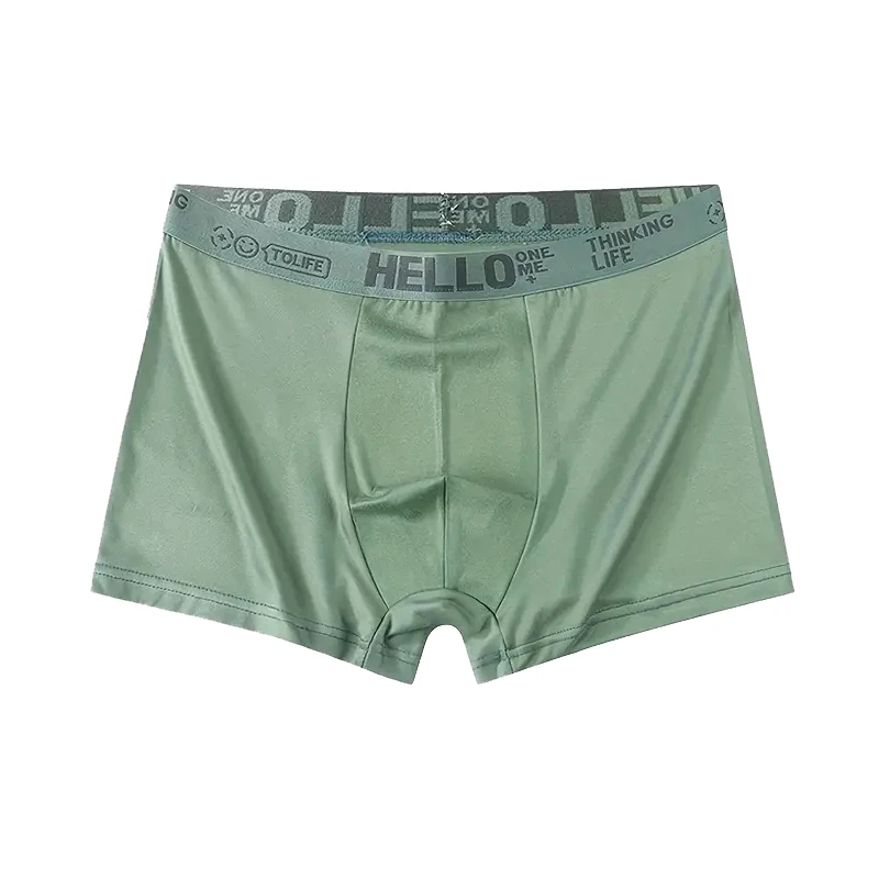 10PCS Men's Underwear, Breathable Comfy Quick Drying Stretchy Boxer Trunks, Sexy Underpants, Men's Trendy Boxer Panties thumbnail 2