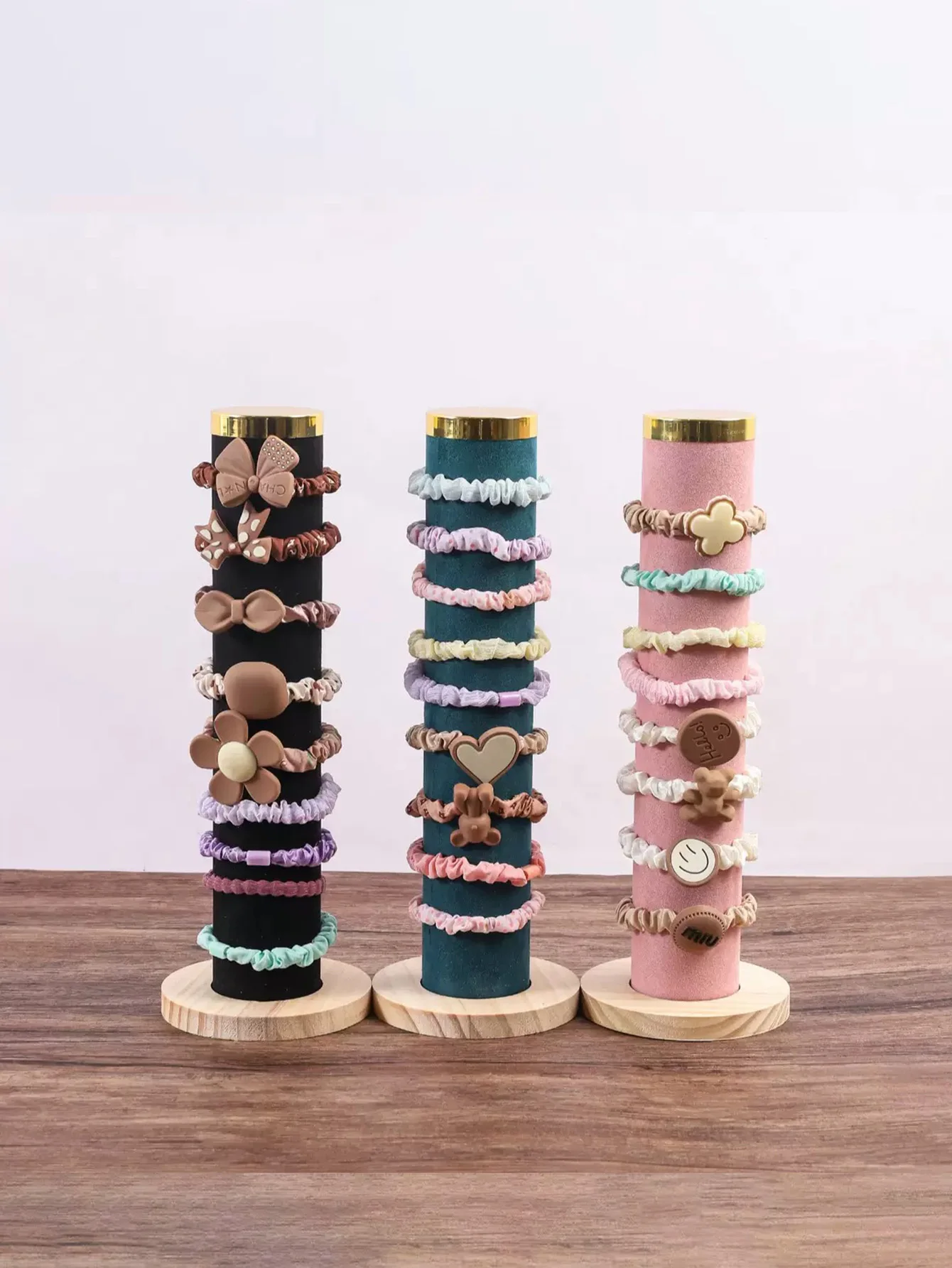 Jewelry Display Bracelets Hand Organizer Hairband Display Velvet Display Rack Jewellery Stand Holder Jewelry Box Organizer thumbnail 3