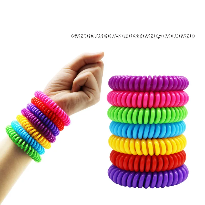 1pcs Portable Color Anti-Mosquito Wristband Insect Bees Mosquitoes Repellent Bracelet For Home Outdoor Hiking Camp Pest Control thumbnail 5