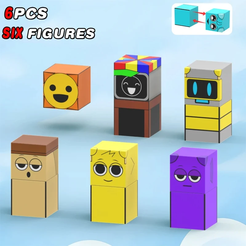 Magnetic Building Block Magnet Cube Mine World Set for Boy Girl Kid Age 3+ DIY Model Children STEM Sensory Toy Christmas Gift thumbnail 4