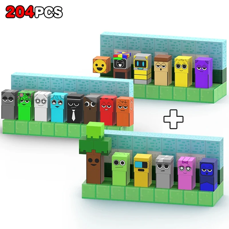 Magnetic Building Block Magnet Cube Mine World Set for Boy Girl Kid Age 3+ DIY Model Children STEM Sensory Toy Christmas Gift thumbnail 3