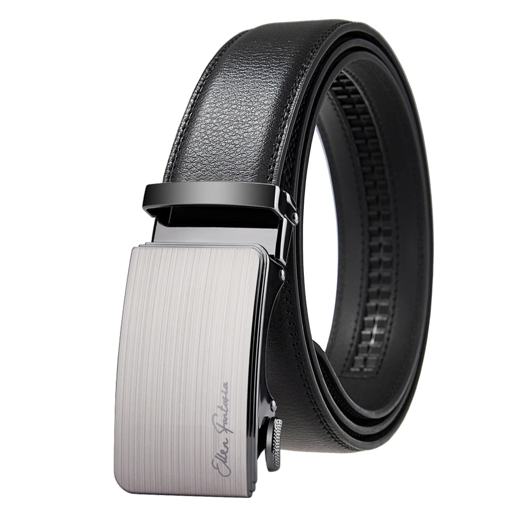 Fashion Designer Belt for Men High Quality Genuine Leather Men Belt Alloy Buckle Automatic Belt Business Belt Men thumbnail 3