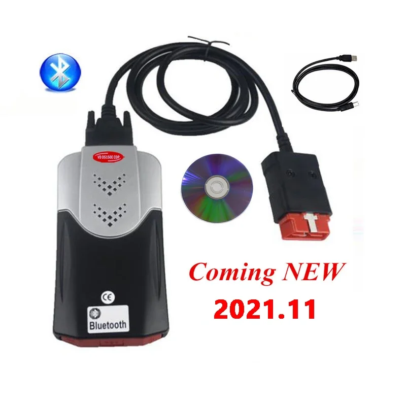 2026 TNESF DELPHIS ORPDC Obd2 Obd Scanner NEW VCI 2021.11 KEYGEN VD DS150E CDP Bluetooth with USB Car Truck Diagnostic Tools thumbnail 4