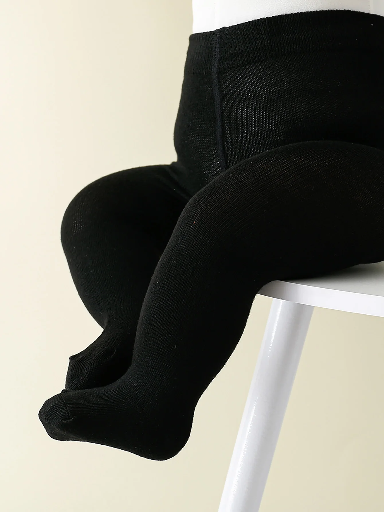 0-24 Month Baby Girls Pantyhose Newborn Elastic Waist Solid Color Stockings Slim Fit Socks Tights for Casual Daily Spring Autumn thumbnail 2