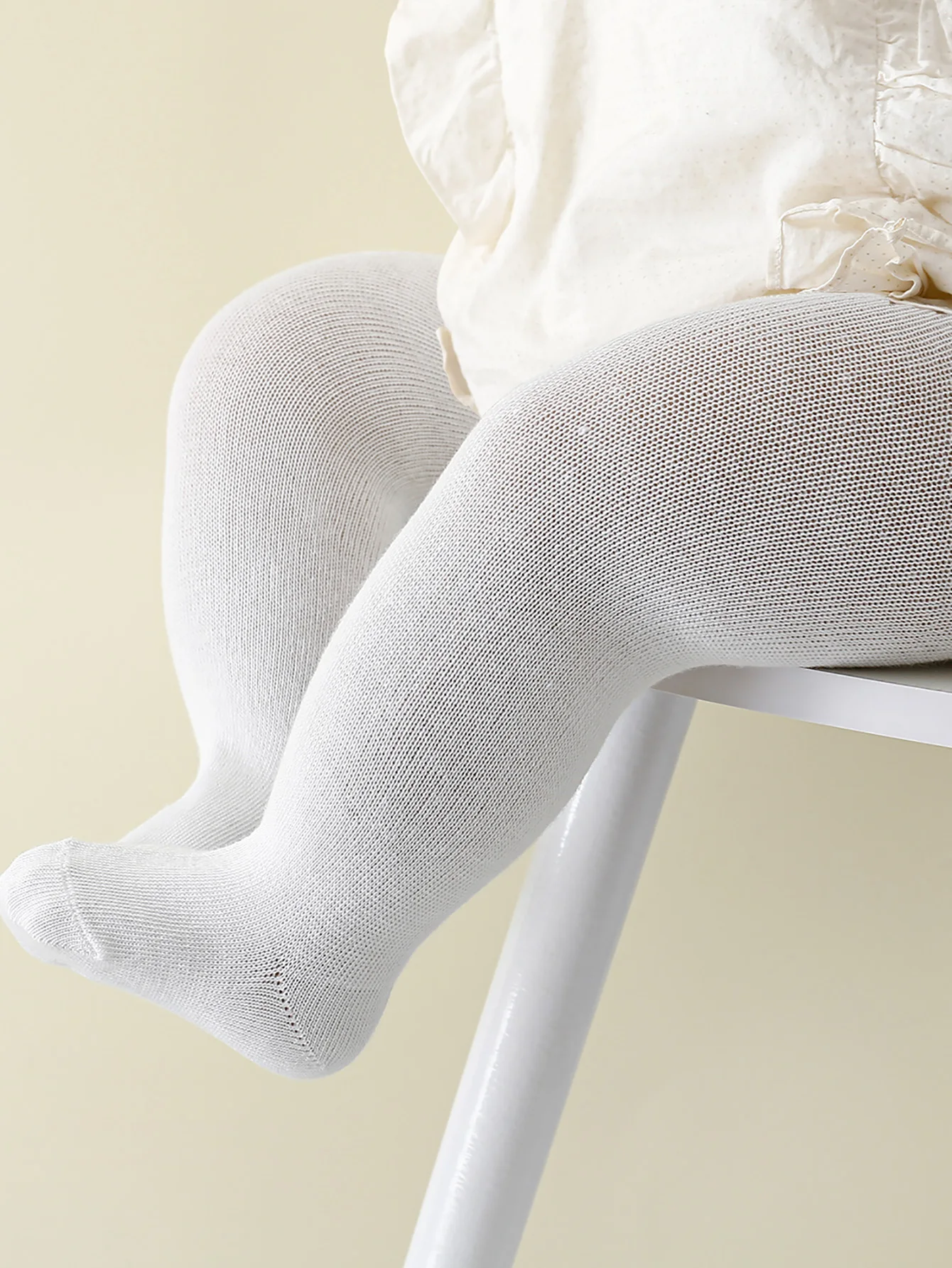 0-24 Month Baby Girls Pantyhose Newborn Elastic Waist Solid Color Stockings Slim Fit Socks Tights for Casual Daily Spring Autumn thumbnail 6