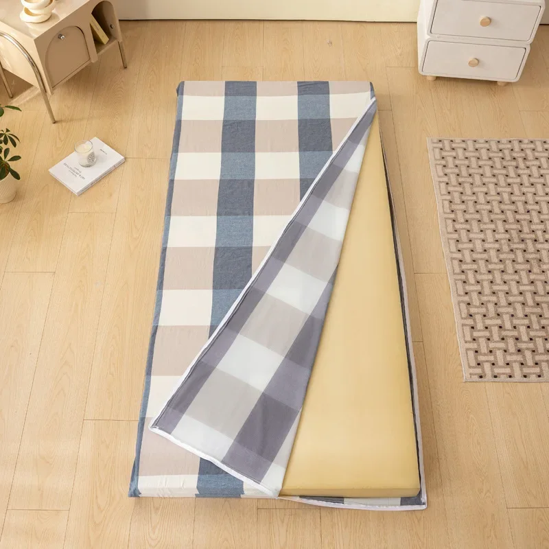 Pure cotton mattress cover upper and lower bunk student dormitory cotton mattress protective cover college mattress cover thumbnail 4