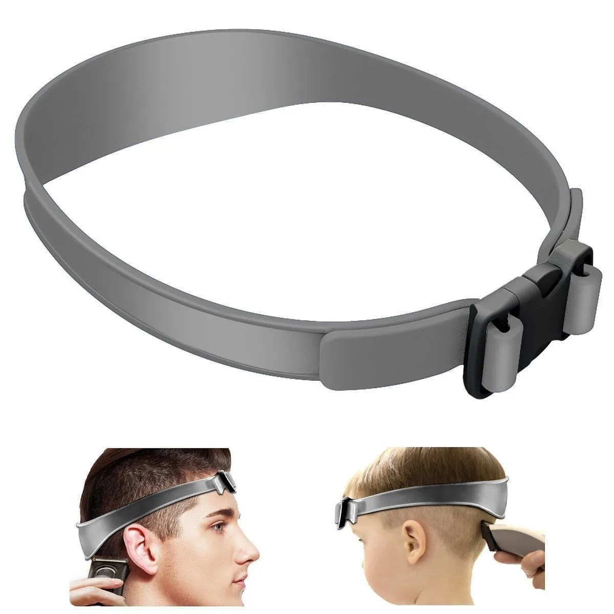 1/3Pcs Barber Hair Comb Kit Flat Top Hair Cutting Fading Stying Men Fade Brush Adjustable Headband Salon Hair Tool Accessories thumbnail 3