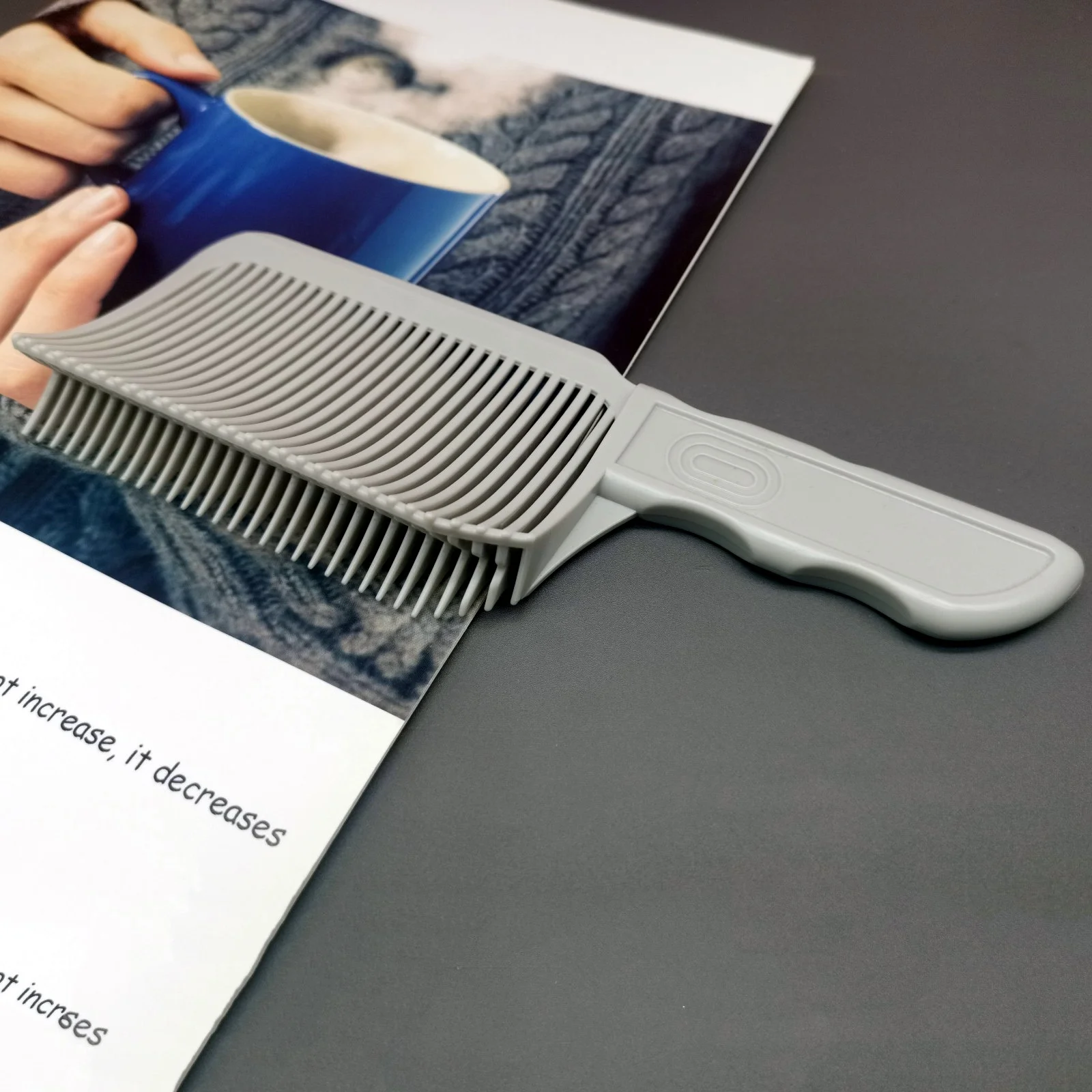 1/3Pcs Barber Hair Comb Kit Flat Top Hair Cutting Fading Stying Men Fade Brush Adjustable Headband Salon Hair Tool Accessories thumbnail 6