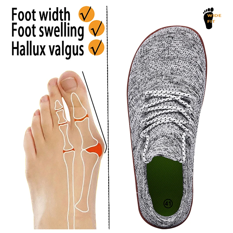 Minimalist Barefoot Shoes Unisex Lightweight Breathable Zero Soles Wide Toe Men's Running Shoes Outdoor Casual Walking Shoes thumbnail 6