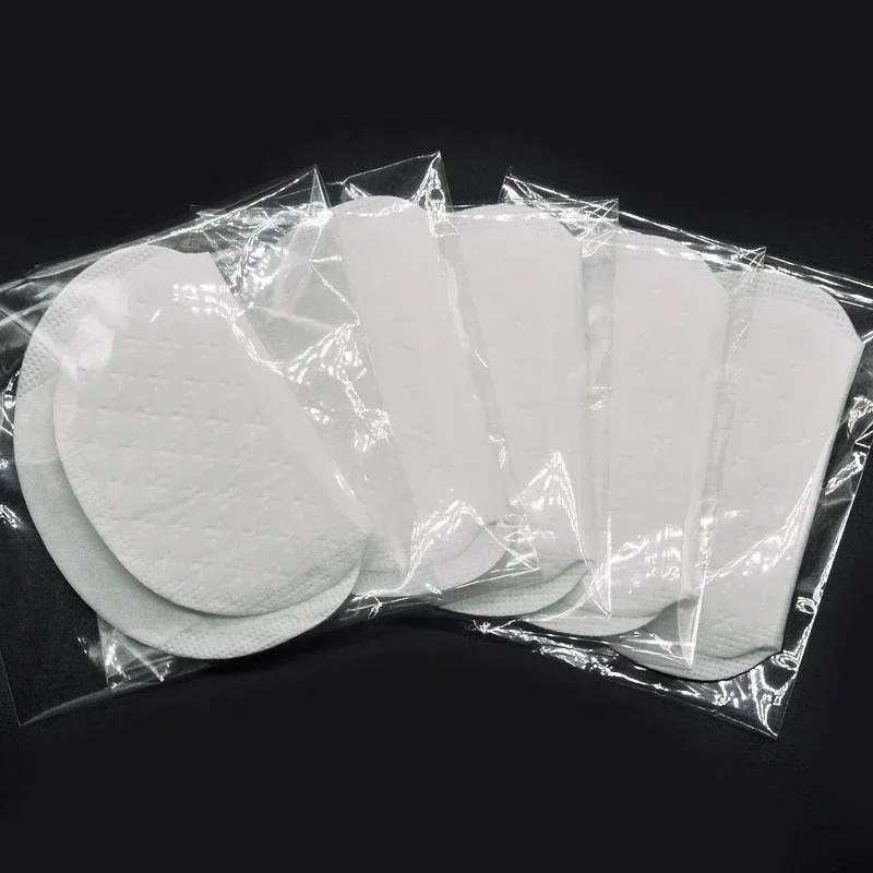 20pcs/30pcs/50pcs/100pcs Underarm Sweat Pads, Washable Sweat Absorbing Guards, Dress Sweat Perspiration Pads Shield thumbnail 4