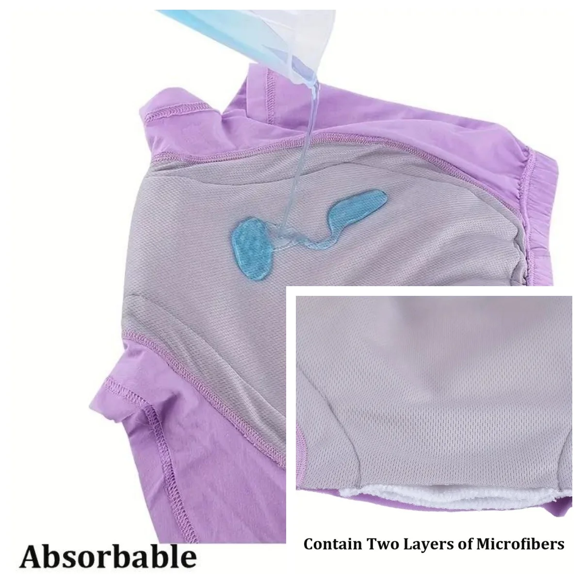 Adult Diaper Men's Washable Incontinence Shorts Open Underwear Adult Patient Reusable Breathable Pant Diaper for Elderly thumbnail 5