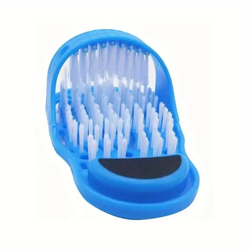 1PC Shower Foot Scrubber Massager Cleaner Spa Exfoliating Washer Wash Slipper Tools Bathroom Bath Foot Brushes Remove Dead Skin thumbnail 3
