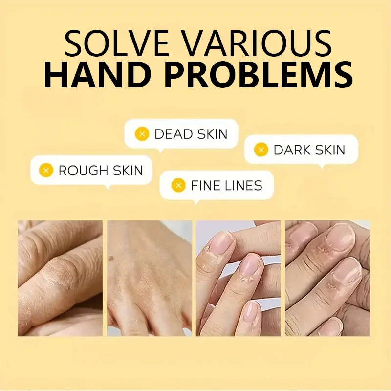 Honey Moisturizing Exfoliating Hand Wax Mask Moisturizing exfoliating nourishing skin 60g thumbnail 4