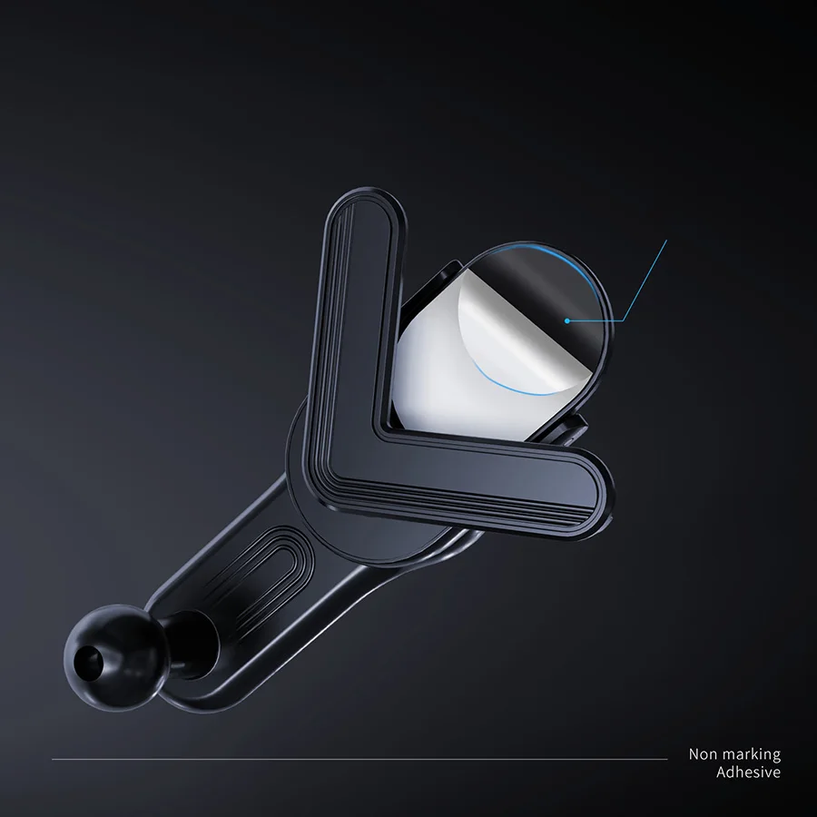 Universal Car Display Screen Holder 16mm Ball Head Base for Car Phone Mount for GPS Stand Interior Parts thumbnail 5