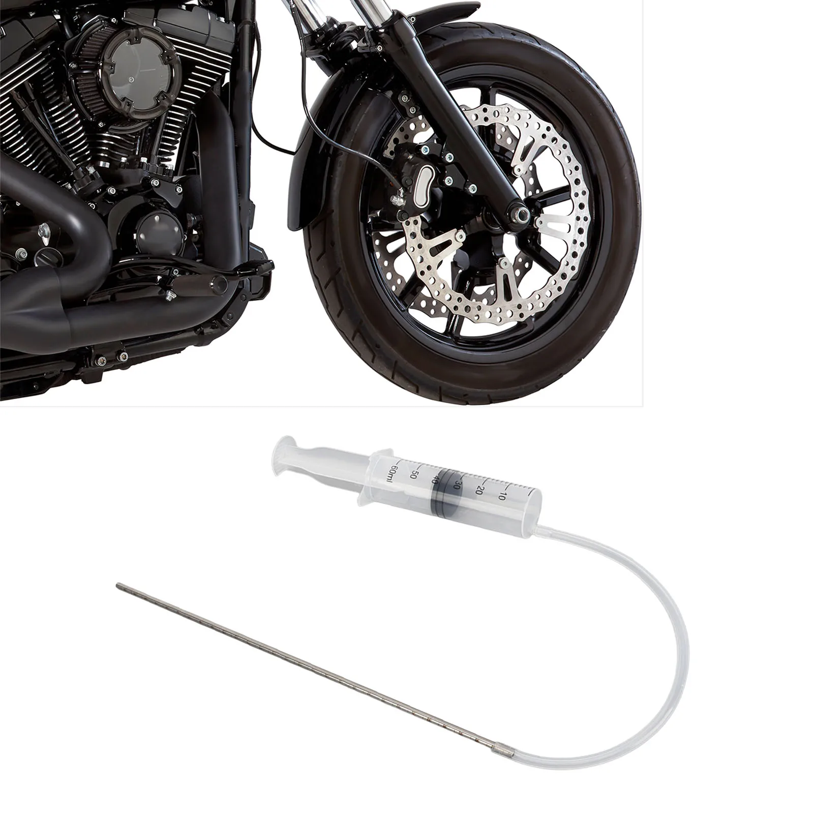 Fork Oil Level Gauge Universal Fork Oil Level Adjustment Measuring Tool For Motorcycle thumbnail 3
