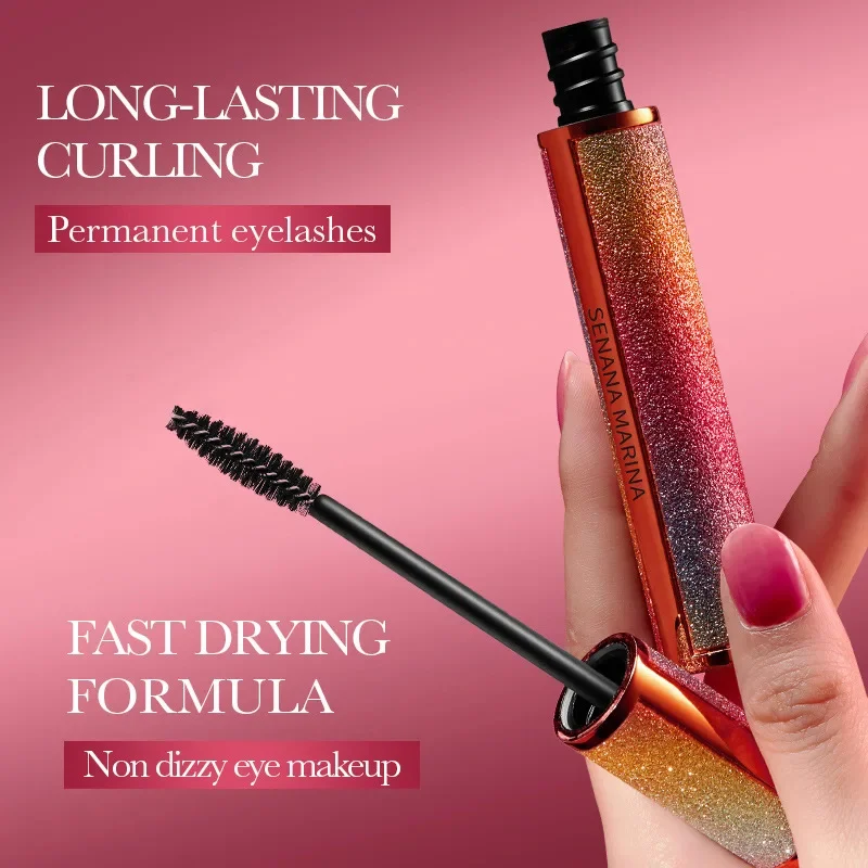 Waterproof Mascara Eyelashes Lengthening Long Lasting Silky Lash Black Eyelashes Extension Make Up Beauty Eye Korean Cosmetic thumbnail 5
