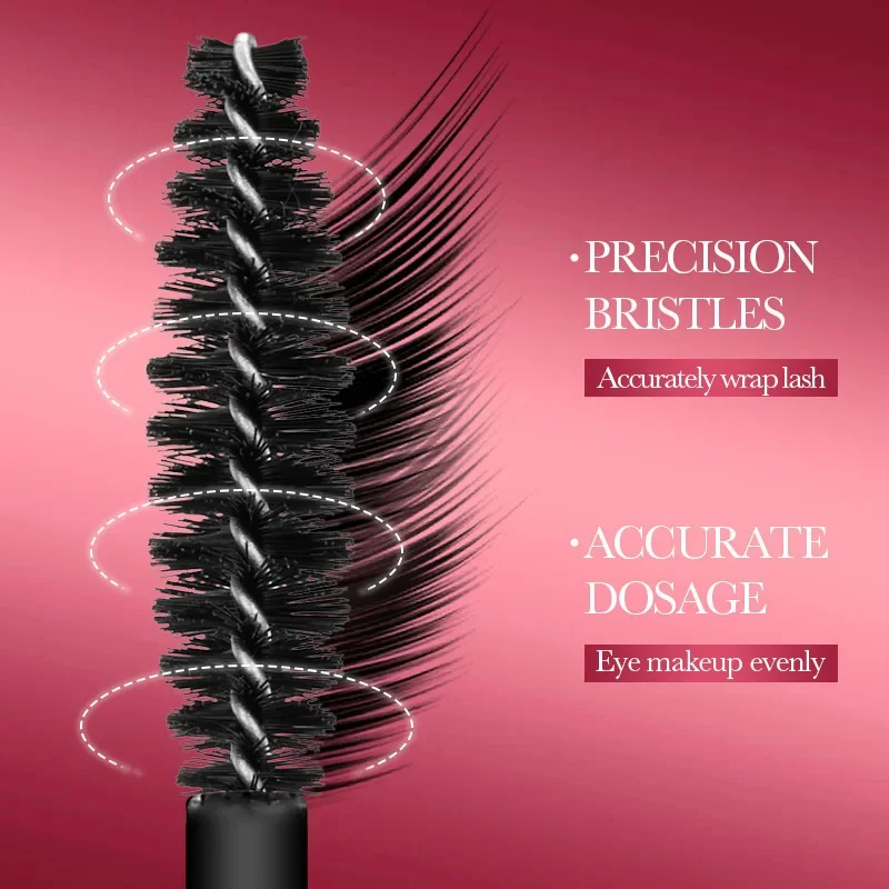 Waterproof Mascara Eyelashes Lengthening Long Lasting Silky Lash Black Eyelashes Extension Make Up Beauty Eye Korean Cosmetic thumbnail 6