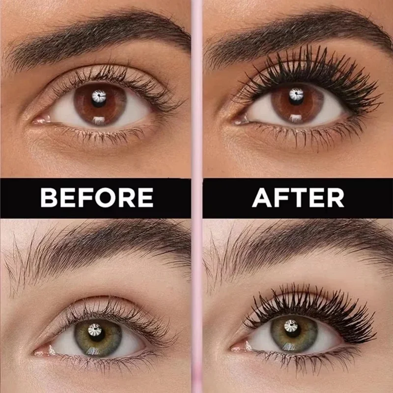 Waterproof Mascara Eyelashes Lengthening Long Lasting Silky Lash Black Eyelashes Extension Make Up Beauty Eye Korean Cosmetic thumbnail 2