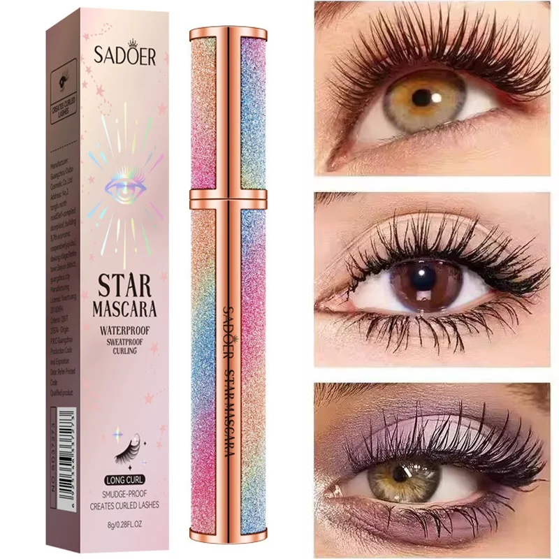 Waterproof Mascara Eyelashes Lengthening Long Lasting Silky Lash Black Eyelashes Extension Make Up Beauty Eye Korean Cosmetic thumbnail 3