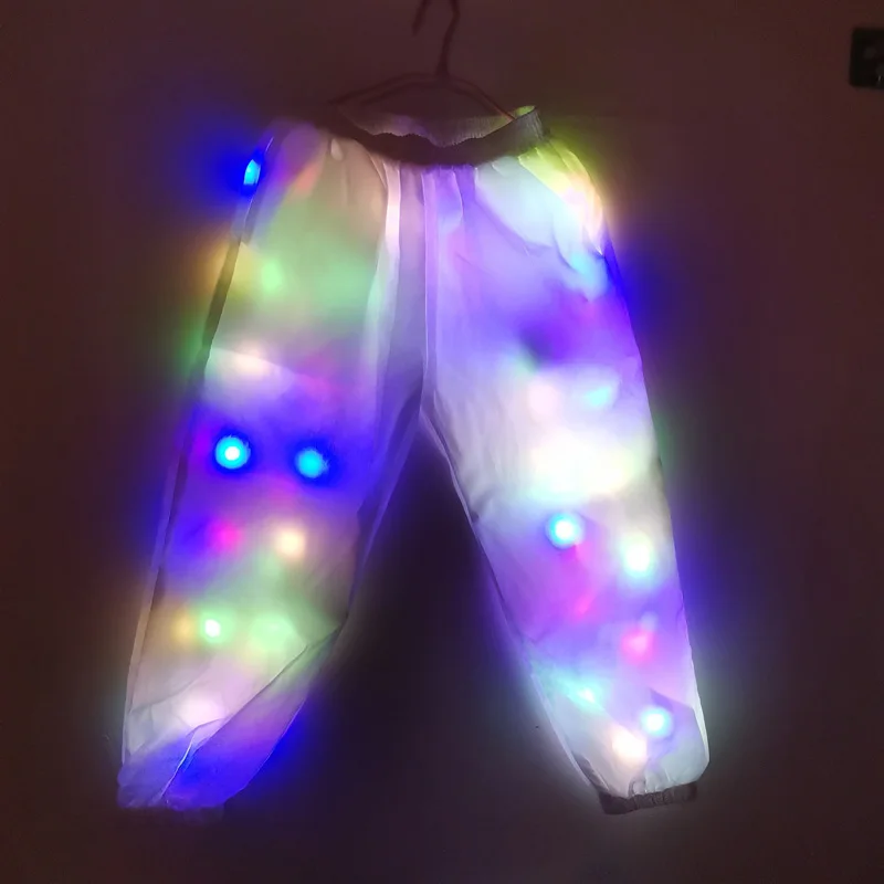 LED Vest Jacket Night Club Singer Modern Dance Stage Performance Accessories Summer Led Luminous Costumes For Sexy Lady Men thumbnail 4
