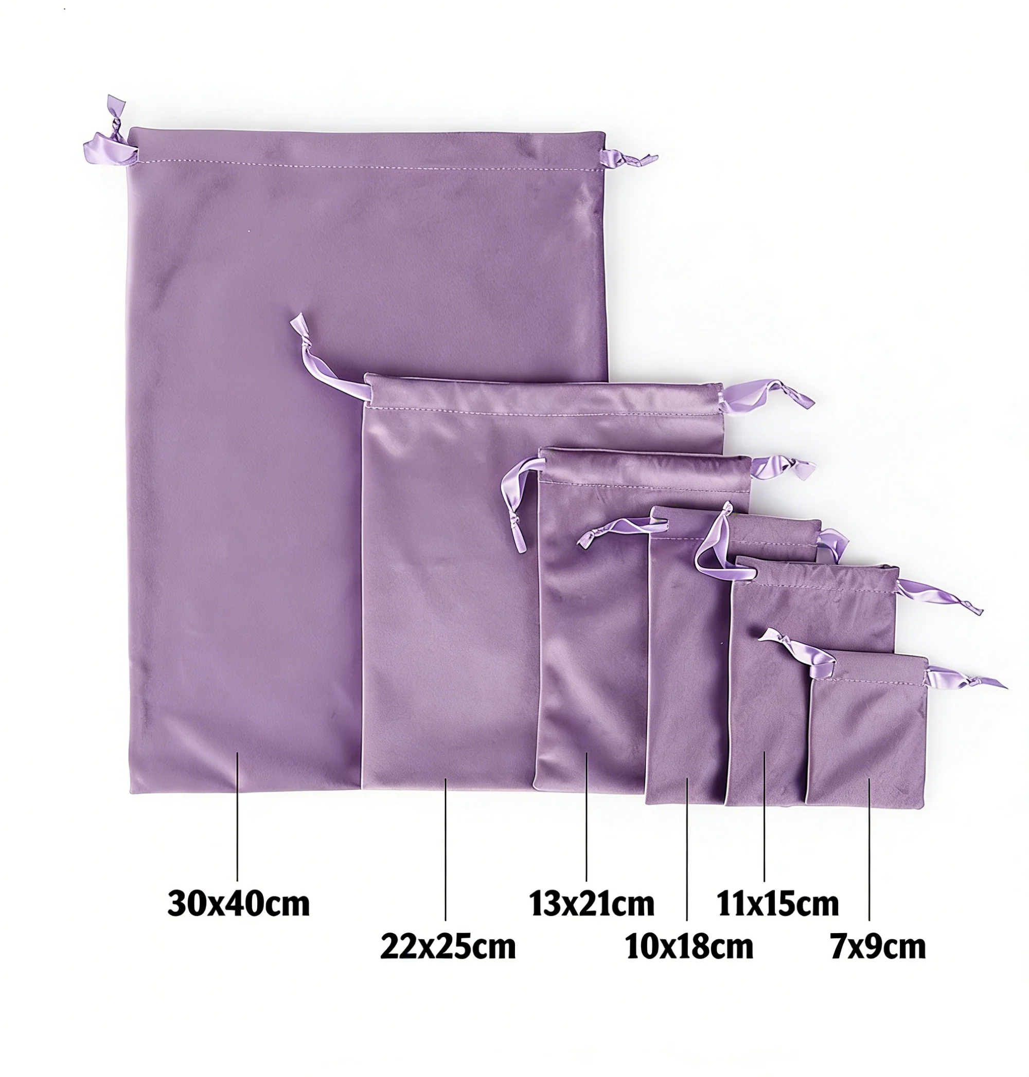 10/20/50pcs Customized Velvet Storage Drawstring Bags Soft Touching Makeup Pocket Jewelry Wedding Christmas Gift Package Pouches thumbnail 2