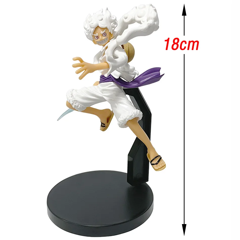 Anime ONE PIECE Figure Toy 18cm Nika Monkey D Luffy Action Figures Dolls Pvc Model Collectible Statue Toy Gift In Stock thumbnail 6