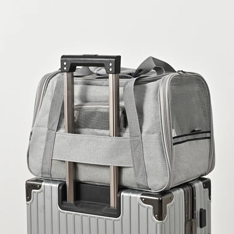 Pet Carriers Backpack Portable Breathable Foldable Shoulder Bag Cat Dog Carrier Bags Outgoing Travel Pets Handbag Transport Bag. thumbnail 4