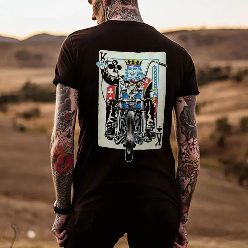 Men's Summer 3D Printing Material Graphic Short-sleeved T-Shirt Fashion Trendy Breathable Tshirts Casual Streetwear Loose Tops thumbnail 4